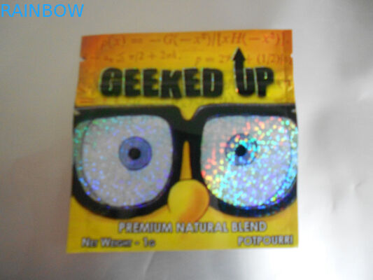 Amberblad Kruidenwierook Verpakking, Veiligheid Drie Zijverbindingszak 4g