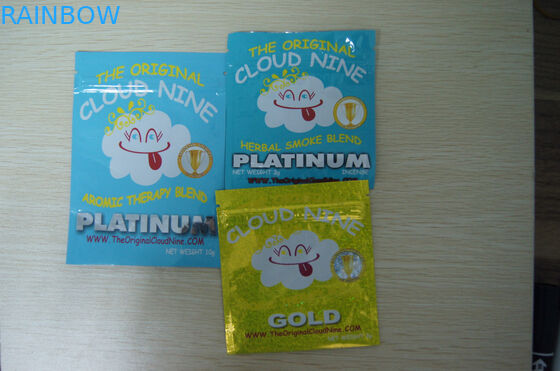 OEM Embleem Kruidenwierook Verpakking met Hete het Stempelen Oppervlakte Behandeling