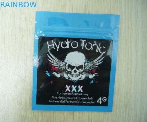 Hoge Barrière Kruidenwierook Verpakking, PE Materiële Plastic Ritssluitingszakken