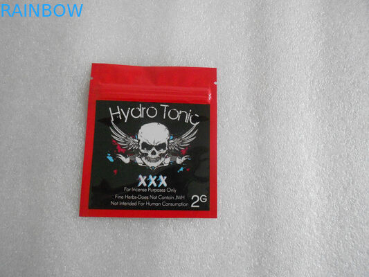 Hoge Barrière Kruidenwierook Verpakking, PE Materiële Plastic Ritssluitingszakken