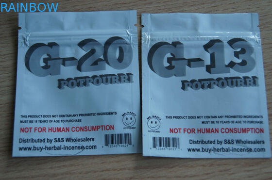 Zelfklevende Kruidenwierook Verpakking Milieuvriendelijk voor CBD-Capsules