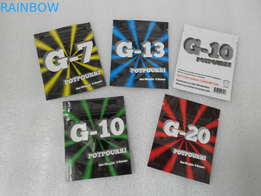 Zelfklevende Kruidenwierook Verpakking Milieuvriendelijk voor CBD-Capsules