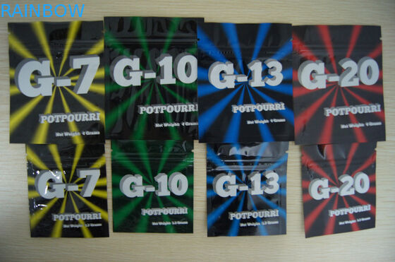 Zelfklevende Kruidenwierook Verpakking Milieuvriendelijk voor CBD-Capsules