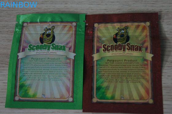 De gelamineerde Materiële Tribune op de Druk van de Zakrotogravure met Rond hangt Gat