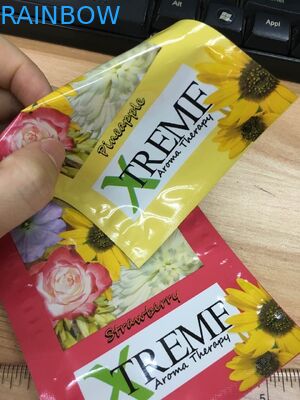 CBD-Bloem Kruidenwierook Verpakking, Medische Aluminiumfoliezakken met Acht Kleuren