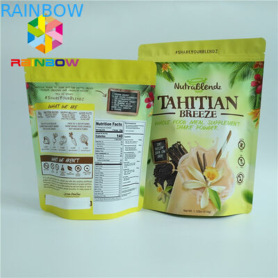 Glanzende Gelamineerde Aluminiumfoliezakken 100mircon voor de Koekjes van het Suikerbaksel