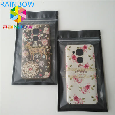 De aangepaste Plastic Zakken die 1,6 x 8cm verpakken voor Mobiele Kabel 3 kanten verzegelden zak voor nonizak van het snackfruit