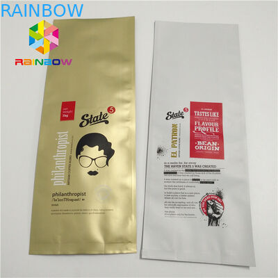 Grote Grootte Plastic Zakken die, Aluminiumfoliezakken met de Verbindingskant van de Klepvierling verpakken