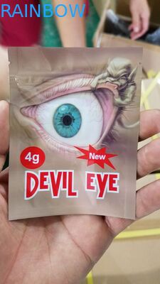 Ravure die Drie Zij de Foliemateriaal van Mylar van de Verbindingszak met het Hoogste Handvat van Ipper drukken