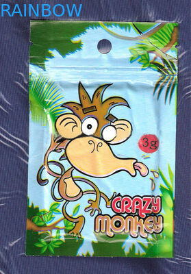 40mg de plastic Ritssluiting doet Gouden het Stempelen Lucht in zakken - Barrière 100 Microndikte