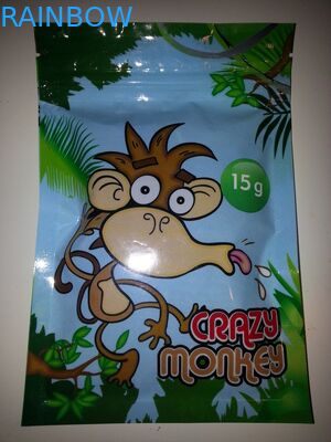 40mg de plastic Ritssluiting doet Gouden het Stempelen Lucht in zakken - Barrière 100 Microndikte