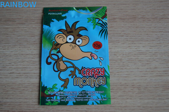 40mg de plastic Ritssluiting doet Gouden het Stempelen Lucht in zakken - Barrière 100 Microndikte