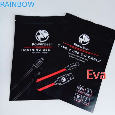 Het hangen van Gatenplastiek Verzegelde Zakken voor USB-de Laders van de Muurauto Verpakking