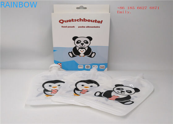 Opnieuw te gebruiken Spuitenzak die de Plastic Rang van het Samendrukkingsvoedsel voor Vruchtensap verpakken