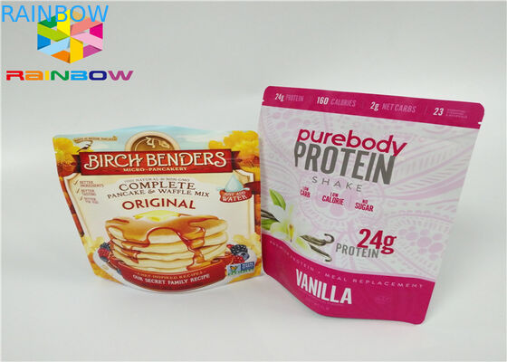 De douane Gedrukte van de het Pitaluminiumfolie van de Thee Rekupereerbare Douane de Theevoedsel mylar zak van de Verpakkingsritssluiting voor de Zak van het Koffiepoeder