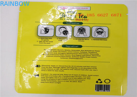 Douane Gedrukte Kosmetische Verpakkende Zak