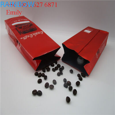 De Zak die van de ritssluitingsfolie 250g 500g met het Ontgassen van Unidirectionele Kleppen verpakken