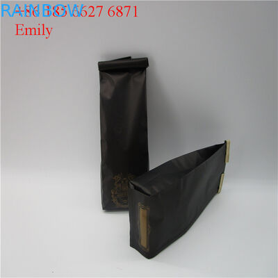 De Zak die van de ritssluitingsfolie 250g 500g met het Ontgassen van Unidirectionele Kleppen verpakken