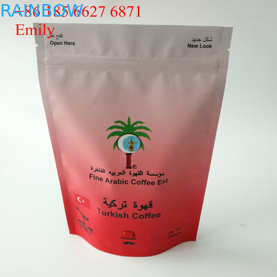 De Zak die van de ritssluitingsfolie 250g 500g met het Ontgassen van Unidirectionele Kleppen verpakken