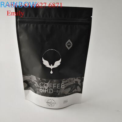 De Zak die van de ritssluitingsfolie 250g 500g met het Ontgassen van Unidirectionele Kleppen verpakken