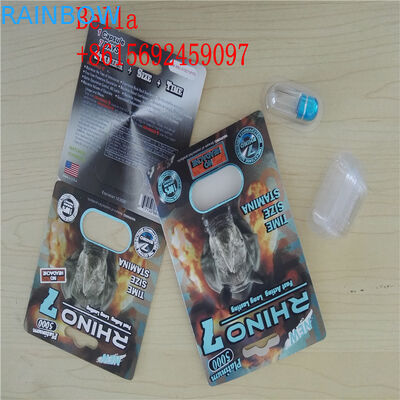 De Kaart Verpakkende Kunststof van de douane 3D Blaar voor Geslachtscapsule/Pillen