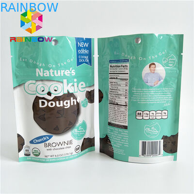 Kleine verpakkingszakken voor snacks met rits en een aangepaste kleur