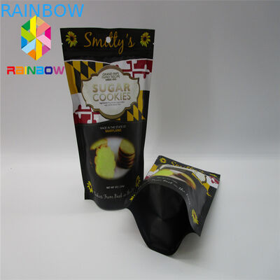 CMYK Kleur Custom Printed Snack Bags 100 - 140micron Dikte Met FDA Certificering