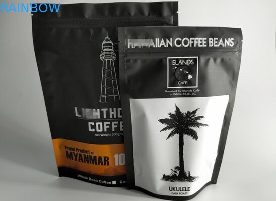 Gelamineerde Douane Plastic Zakken die Ritssluiting het Hoogste Verzegelen met Klep verpakken