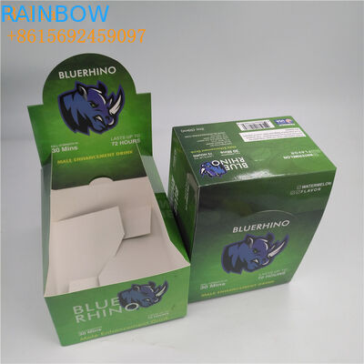 Op maat gemaakte kleine displaybox met rits en bovenste afdichting voor koffiebonen