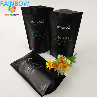 Gelamineerde Mylar Snack Bag Verpakking, Aluminium Folie Zipper Bag Voor Beef Powder Nut