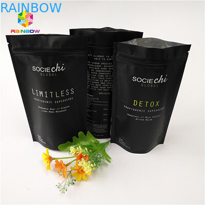 Gelamineerde Mylar Snack Bag Verpakking, Aluminium Folie Zipper Bag Voor Beef Powder Nut