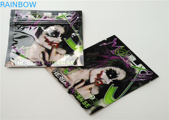 SGS Kruiden van de Folievape van het Wierook Verpakkende Hologram van de Patroon Minimylar de Ritssluitingszakken