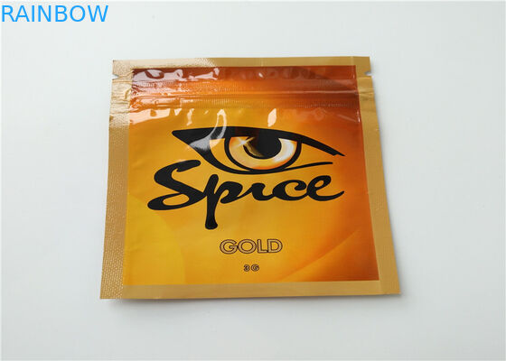 SGS Kruiden van de Folievape van het Wierook Verpakkende Hologram van de Patroon Minimylar de Ritssluitingszakken