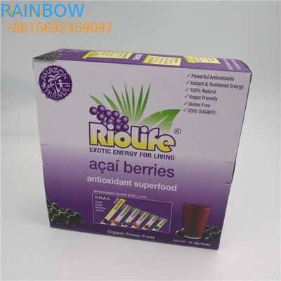 Het Document van de douanedruk Vakje de Verpakkende Vakjes van de Karton Tegenvertoning voor Chocoladereep