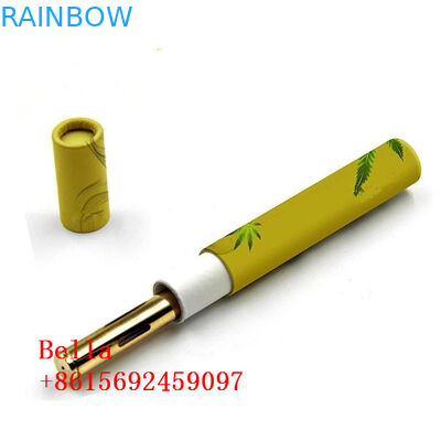 Rond CBD-Oliedocument Vakje Verpakkend Buis Cilindrisch Vorm Aangepast Embleem voor Kruiden