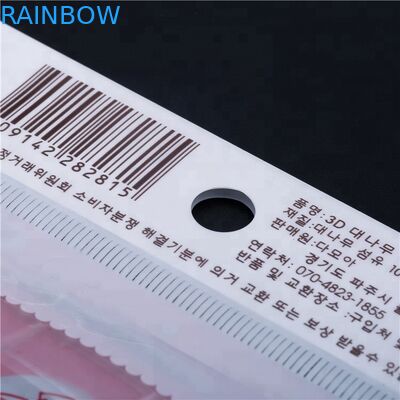 Opp/de Aangepaste Promotie Verpakkende Duidelijke Plastic Zak van Cpp Druk voor Schoonheidsmiddel