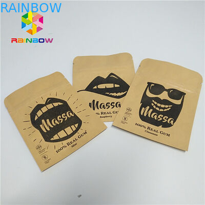 De Zak die van de pillenfolie Aangepast Document van Steekproefkraftpapier Drie verpakken Kant Verzegelde Zak