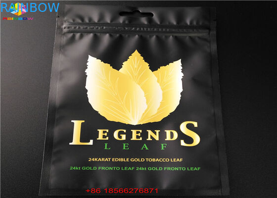 Steen Gebeëindigde van de Ritssluitingszakken van de Hologramfolie van het het Gezichtsmasker Kosmetische de Steekproef Vlakke Zak