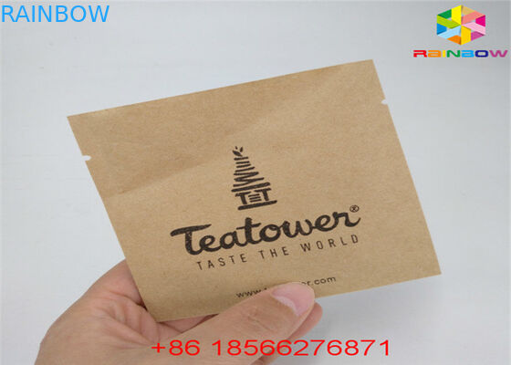 De Tribune van de Matchathee op Document van Kraftpapier van de Ritssluitings het Zak Gelamineerde Materiële Aluminiumfolie Kringloop