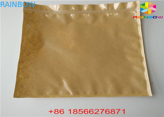 Opnieuw te gebruiken Aangepaste Document de Zaktribune van het Zakkenvoedsel op het Bewijs van de Ritssluitingsgeur met Venster