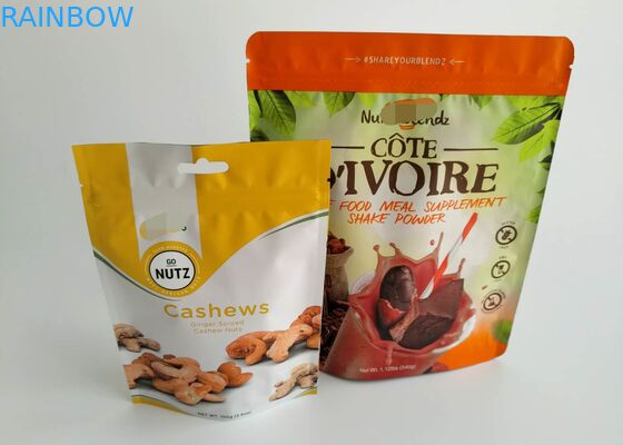 Organische Chia-de Koekjesvoedsel van de Zadensnack de Gravuredruk van de Verpakkingszak met Ritssluiting