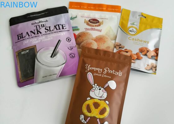 Van de Infusiesuperfood Moringa van de aluminiumfolie van de de Verbindingsopslag Vacuüm van de de Zakkendouane de Drukembleem