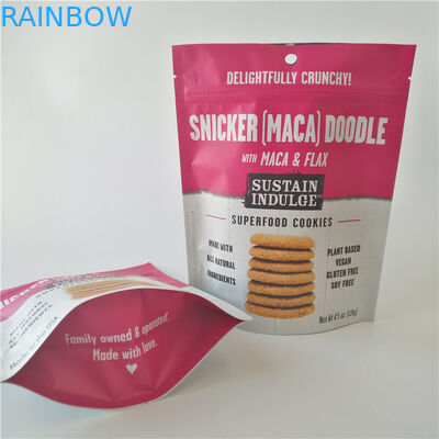 SGS Plastic Verpakkend de Douaneembleem Mylar Doypack van de Snackzak voor Chips/Koekjes