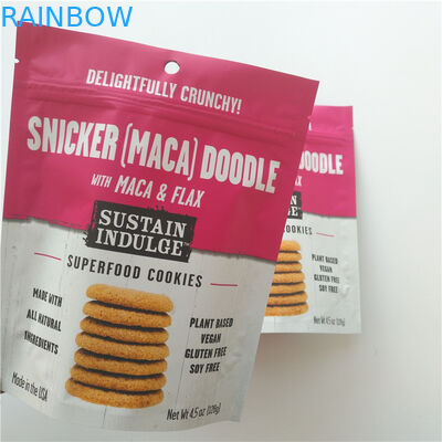 SGS Plastic Verpakkend de Douaneembleem Mylar Doypack van de Snackzak voor Chips/Koekjes