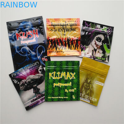 De kruidenwierook Kleine Plastic Zakken Eetbare Gummies draagt Frogies-Suikergoedzak