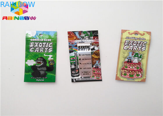 De Plastic Zakkenvoedsel van de aluminiumfolieritssluiting de Douanegrootte van de Verpakkingszak met Scheurinkeping