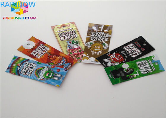 De Plastic Zakkenvoedsel van de aluminiumfolieritssluiting de Douanegrootte van de Verpakkingszak met Scheurinkeping