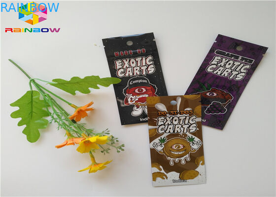 De Plastic Zakkenvoedsel van de aluminiumfolieritssluiting de Douanegrootte van de Verpakkingszak met Scheurinkeping