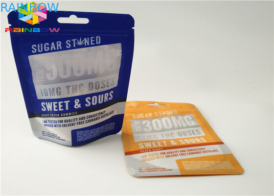 De Plastic Zakkenvoedsel van de aluminiumfolieritssluiting de Douanegrootte van de Verpakkingszak met Scheurinkeping