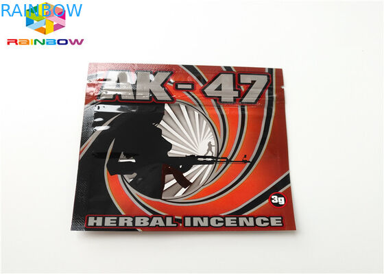 Kruiden de Oliepatroon van Wierook Resealable Plastic Zakken AC1003 CBD Vape Toegepaste Verpakking